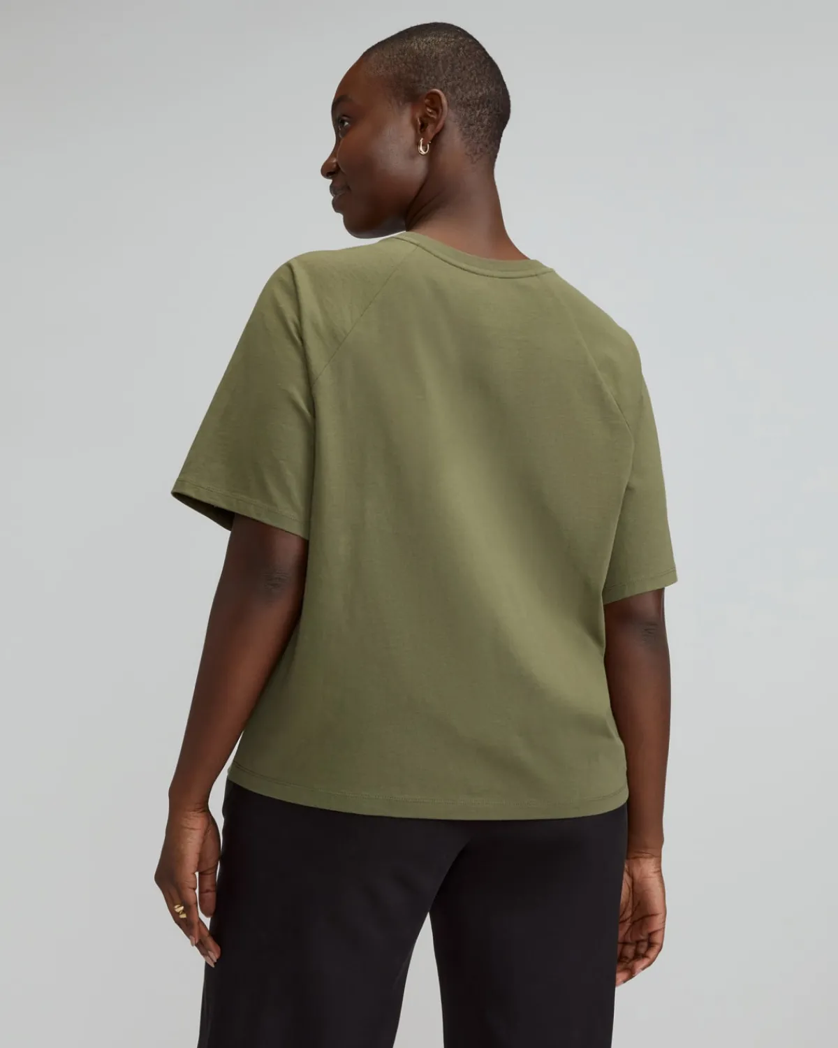 Everlane Tees|Short Sleeve Tees*The Organic Cotton Raglan Tee Kalamata