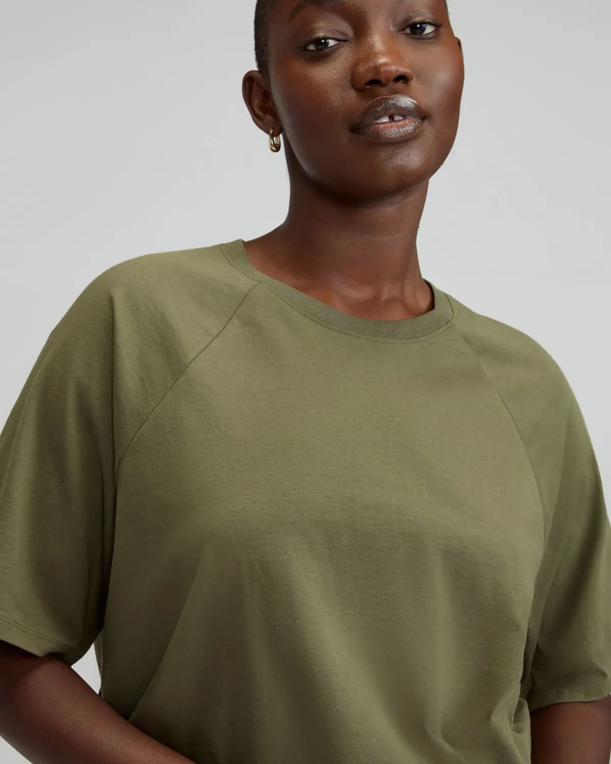 Everlane Tees|Short Sleeve Tees*The Organic Cotton Raglan Tee Kalamata