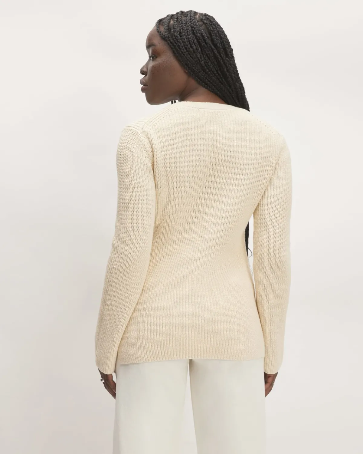 Everlane Sweaters|Crew Sweaters*The Organic Cotton Slim Crew Sweater Canvas