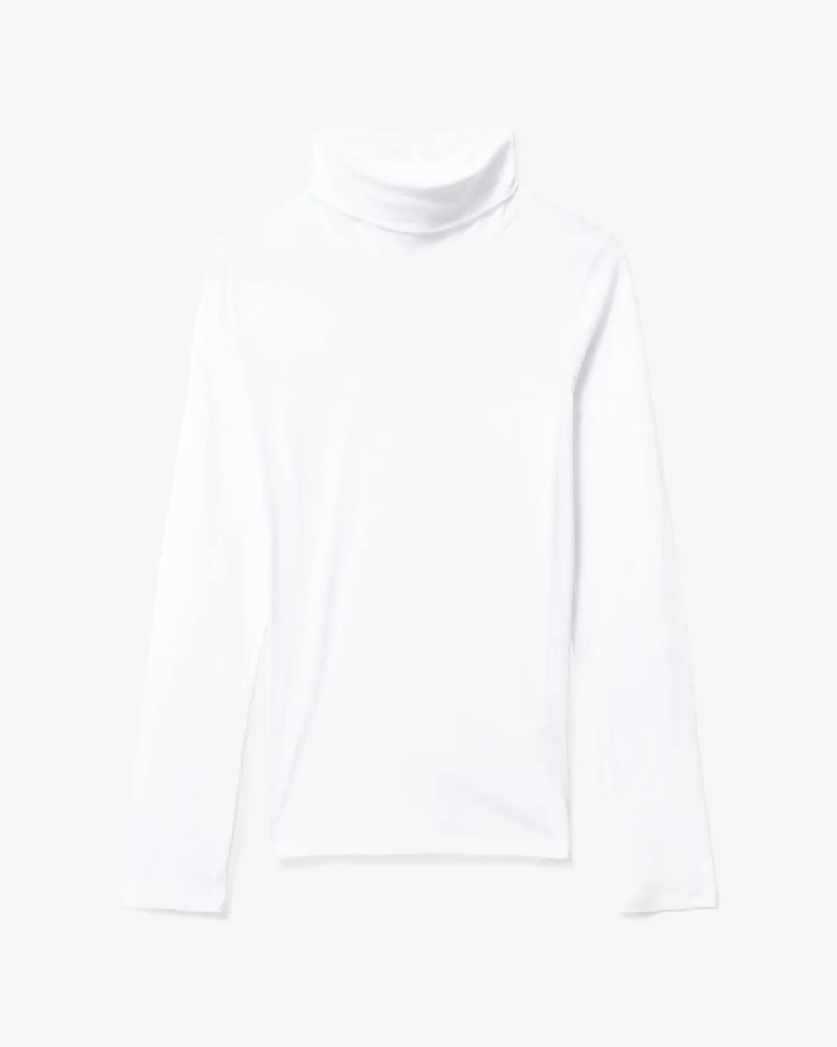 Everlane Tees|Long Sleeve Tees*The Organic Cotton Turtleneck White