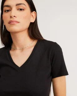 Everlane Tees|Short Sleeve Tees*The Organic Cotton V-Neck