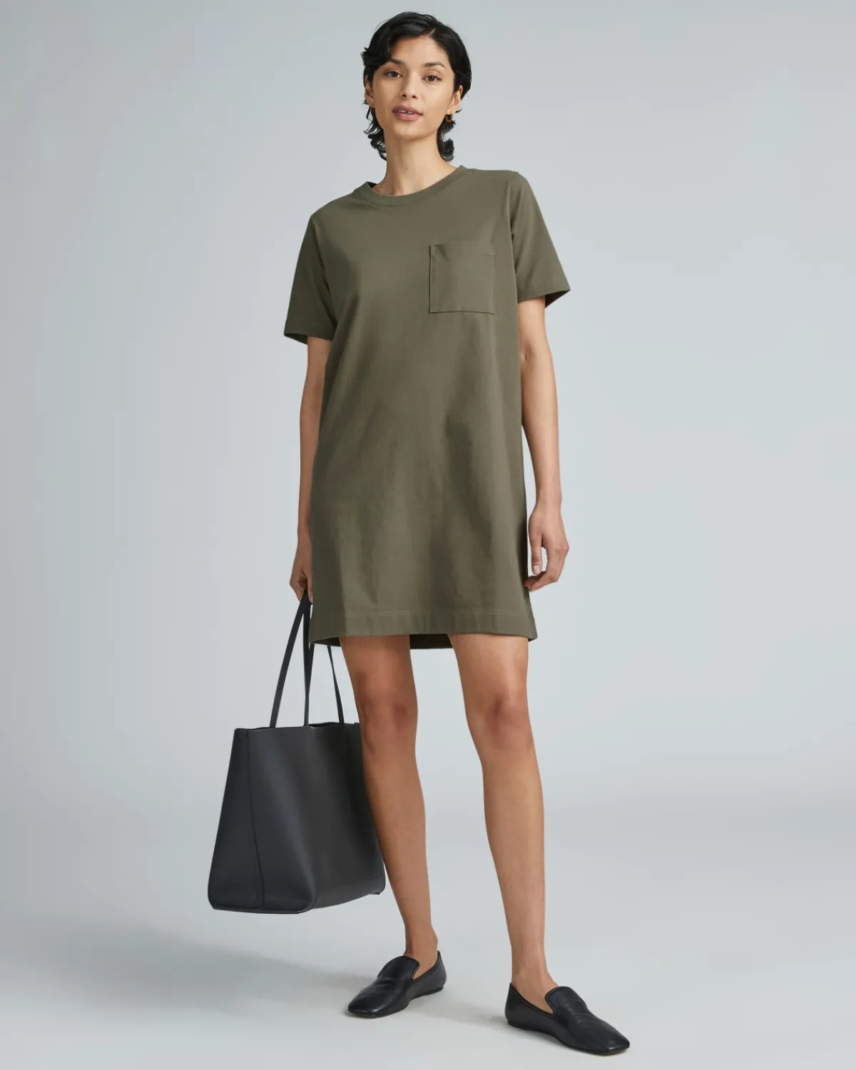 Everlane Dresses*The Organic Cotton Weekend Tee Dress