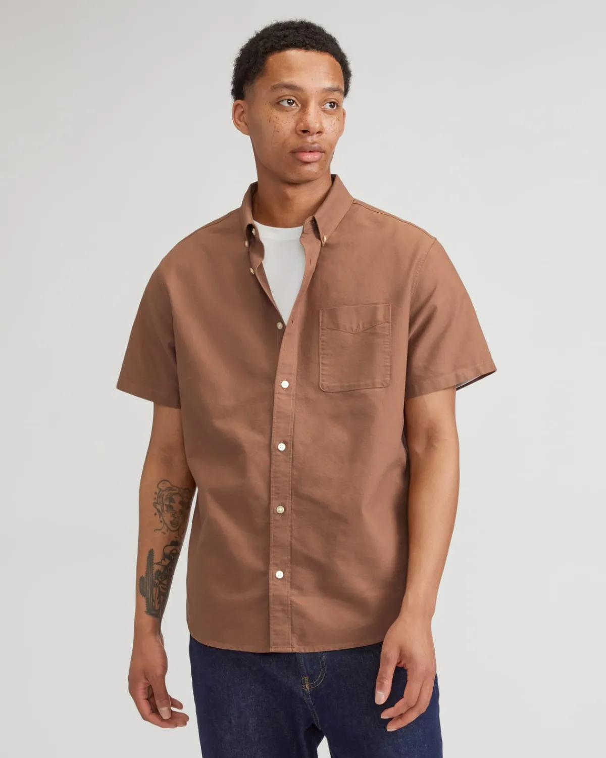 Everlane Shirts|Short Sleeve Shirts*The Organic Short Sleeve Oxford Shirt