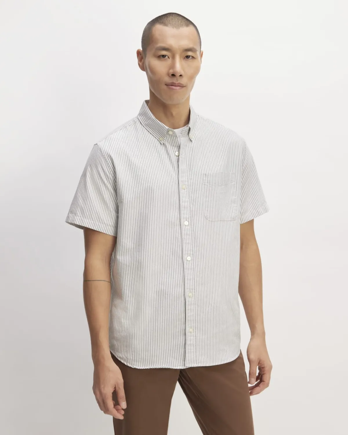 Everlane Shirts|Short Sleeve Shirts*The Organic Short Sleeve Oxford Shirt