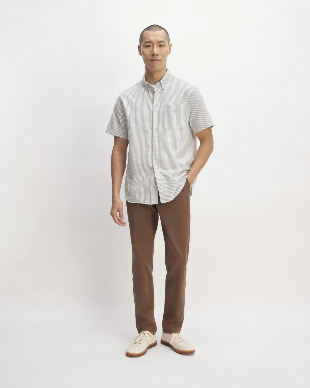 Everlane Shirts|Short Sleeve Shirts*The Organic Short Sleeve Oxford Shirt