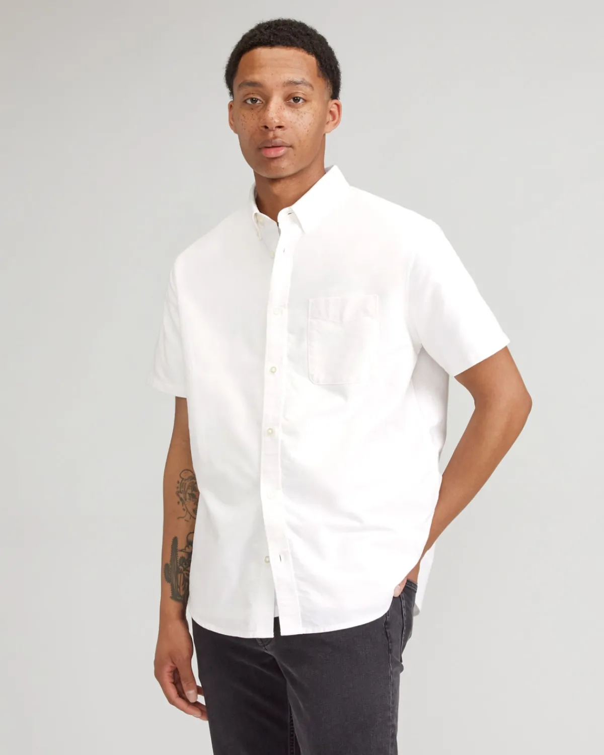 Everlane Shirts|Short Sleeve Shirts*The Organic Short Sleeve Oxford Shirt