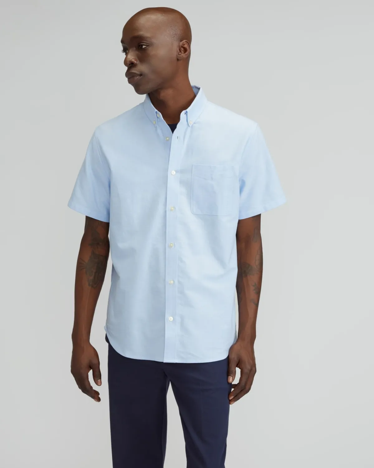 Everlane Shirts|Short Sleeve Shirts*The Organic Short Sleeve Oxford Shirt