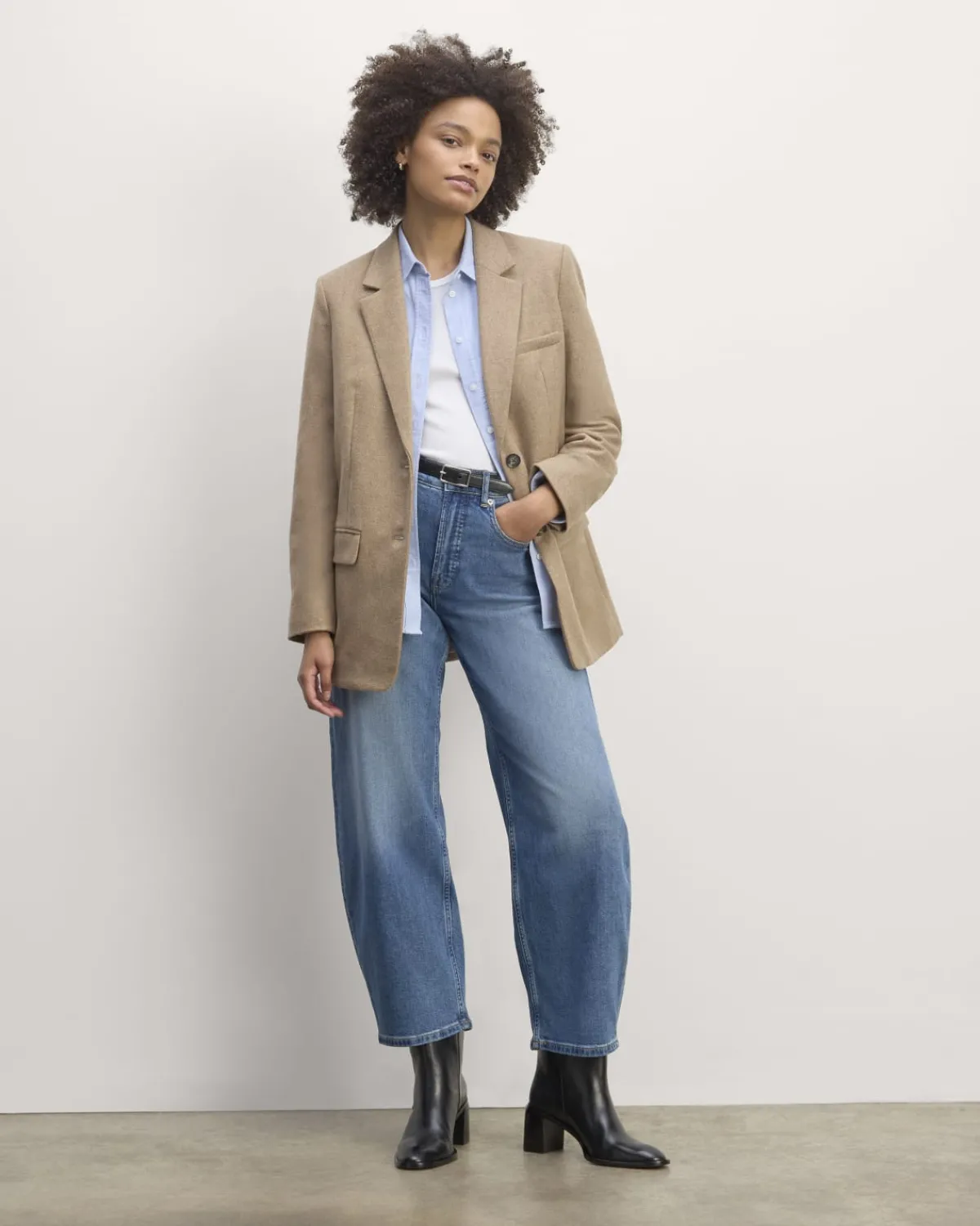 Everlane Jackets & Coats|Blazers*The Oversized Blazer in Wool