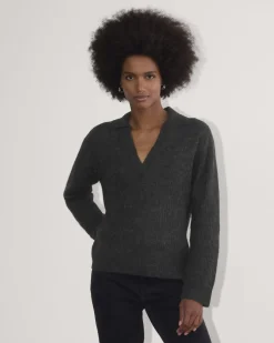 Everlane Sweaters*The Oversized Polo in Alpaca