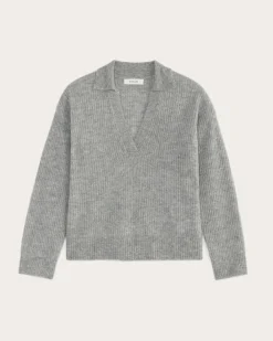 Everlane Sweaters*The Oversized Polo in Alpaca