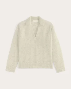 Everlane Sweaters*The Oversized Polo in Alpaca