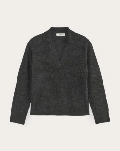 Everlane Sweaters*The Oversized Polo in Alpaca