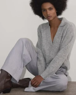 Everlane Sweaters*The Oversized Polo in Alpaca