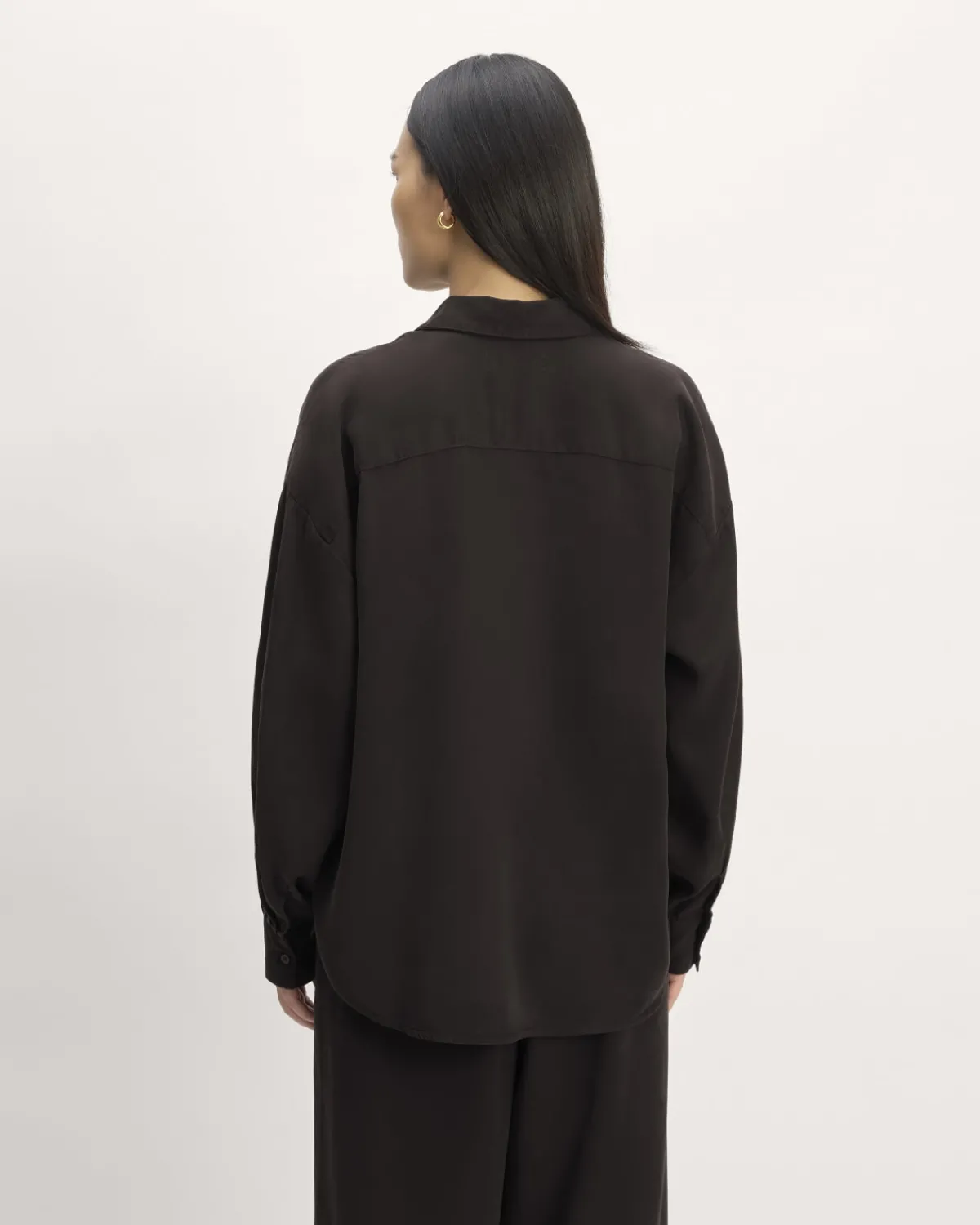 Everlane Tops*The Oversized Shirt in Butterlite