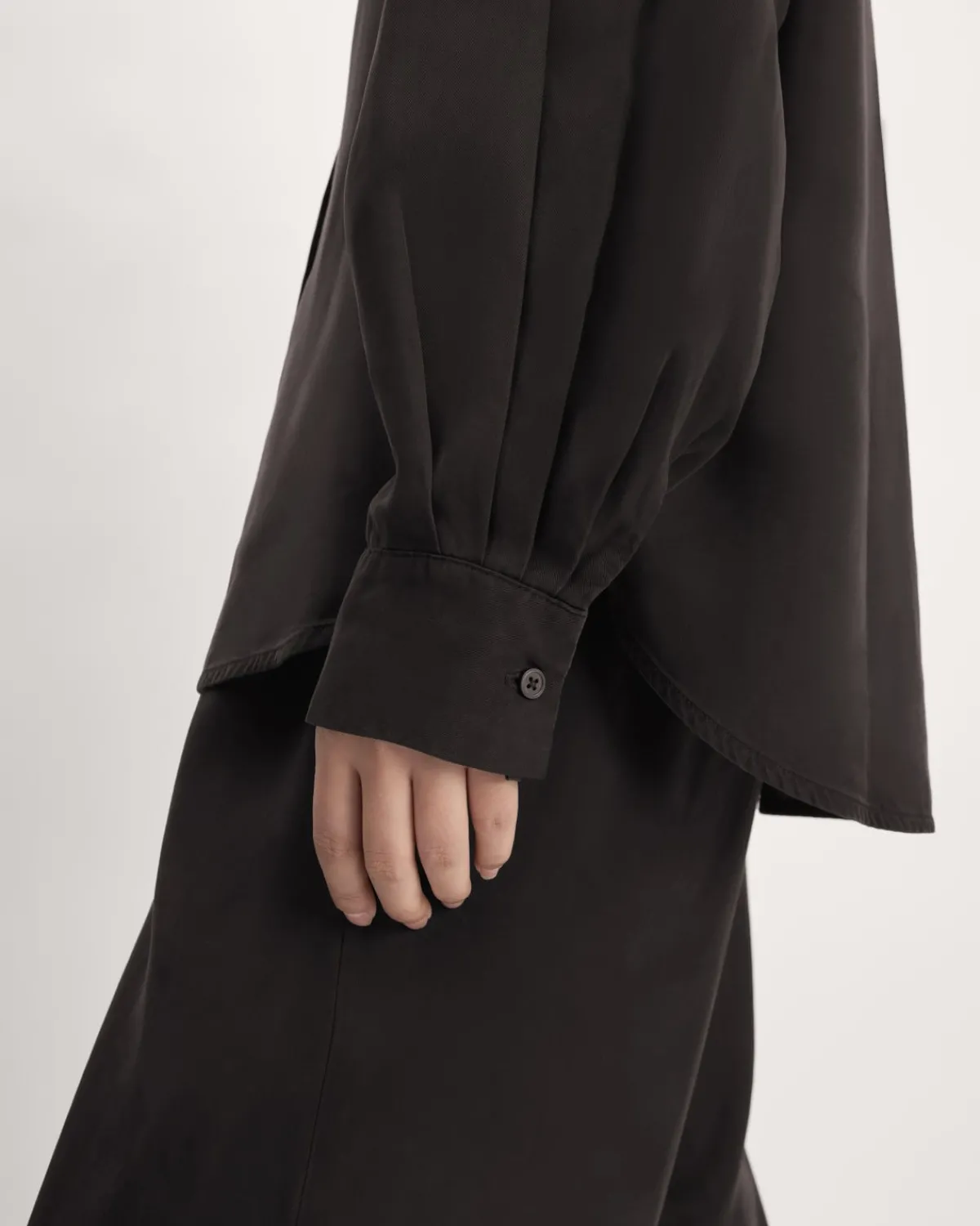 Everlane Tops*The Oversized Shirt in Butterlite