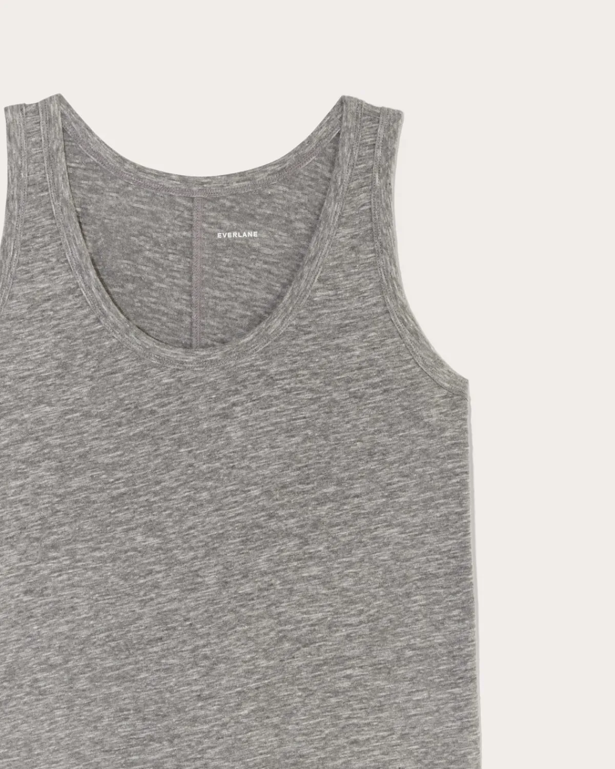 Everlane Loungewear|Tees*The Perform Tank Heathered Grey / Olive