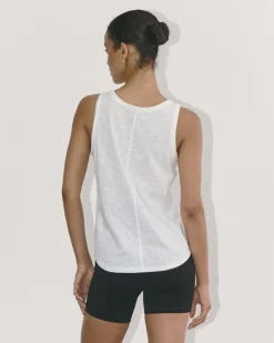 Everlane Loungewear|Tees*The Perform Tank Heathered Grey / Olive