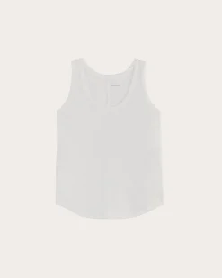 Everlane Loungewear|Tees*The Perform Tank Heathered Grey / Olive