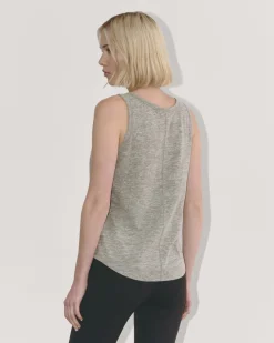 Everlane Loungewear|Tees*The Perform Tank Heathered Grey / Olive