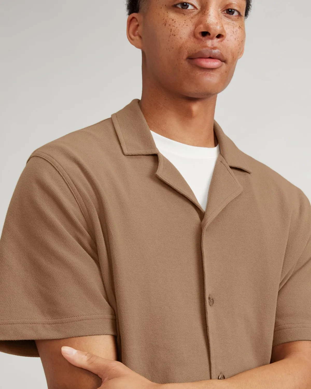 Everlane Shirts|Short Sleeve Shirts*The Pique Short-Sleeve Shirt