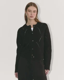 Everlane Sweaters|Crew Sweaters*The Pointelle Cardigan in Cloud