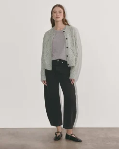 Everlane Sweaters|Crew Sweaters*The Pointelle Cardigan in Cloud