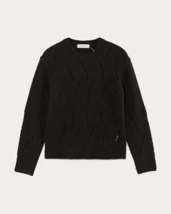 Everlane Sweaters|Crew Sweaters*The Pointelle Sweater in Cloud