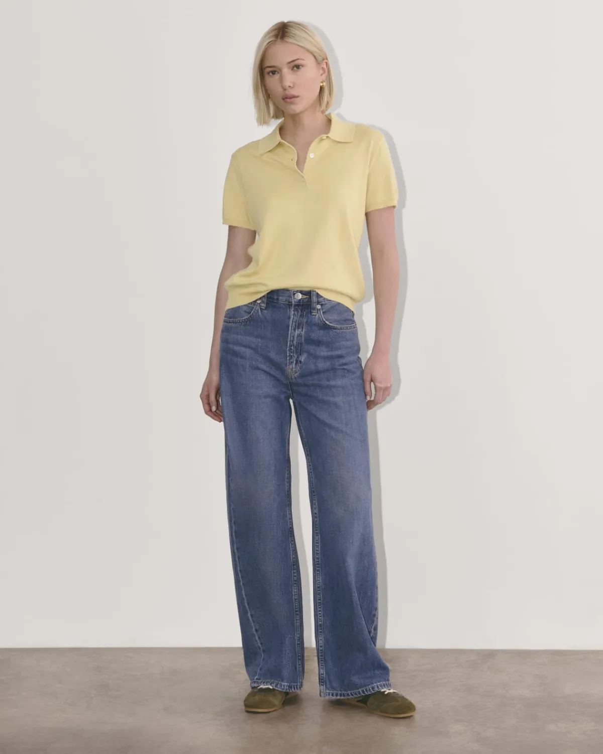 Everlane Sweaters*The Polo in Cotton Cashmere