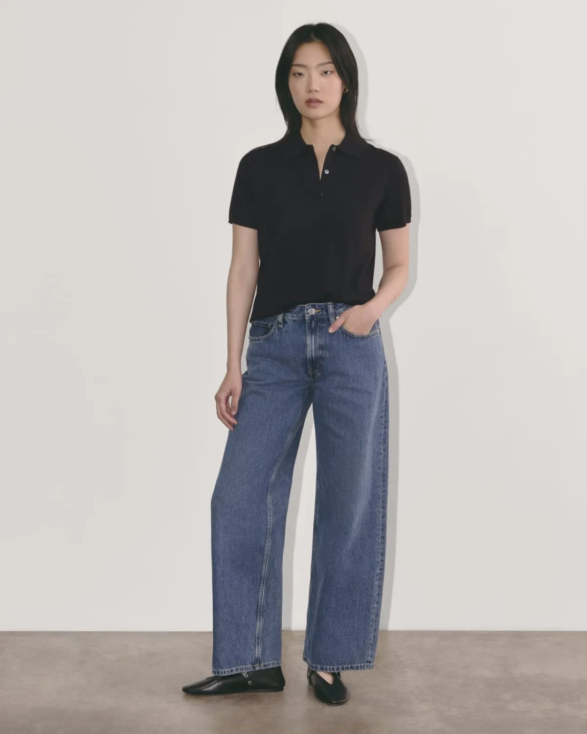 Everlane Sweaters*The Polo in Cotton Cashmere