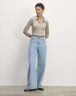 Everlane Sweaters*The Polo in Ultrasoft Merino