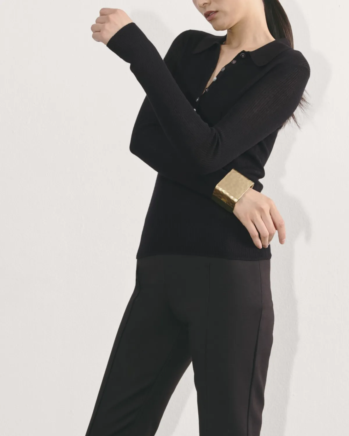 Everlane Sweaters*The Polo in Ultrasoft Merino
