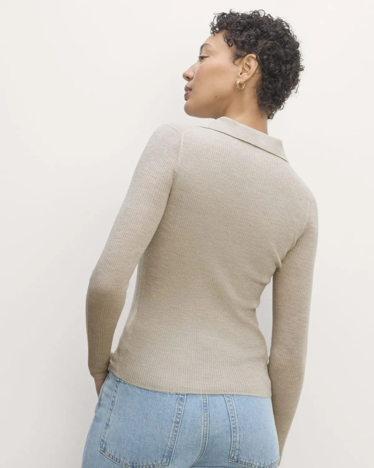 Everlane Sweaters*The Polo in Ultrasoft Merino