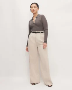 Everlane Sweaters*The Polo in Ultrasoft Merino