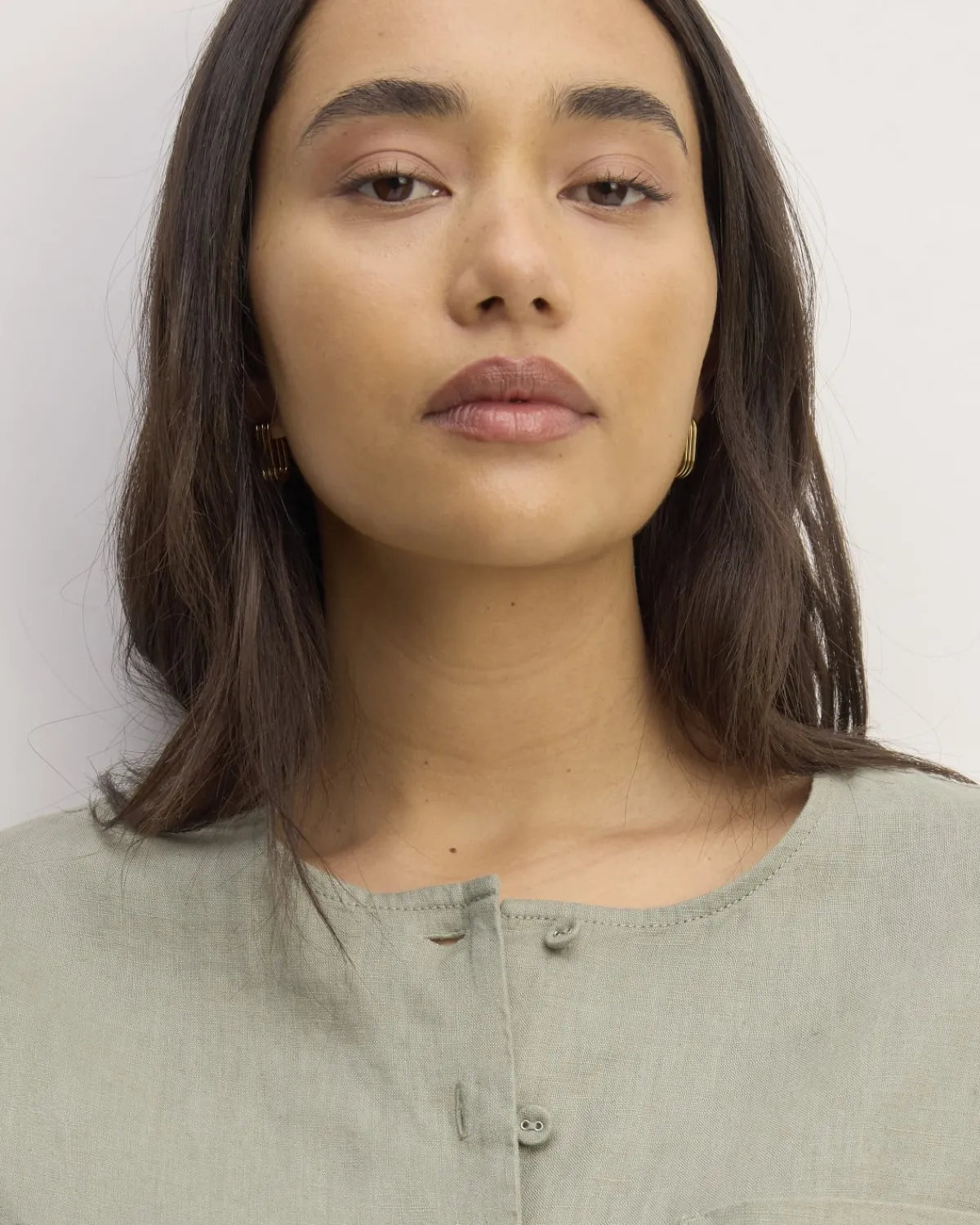 Everlane Tops*The Popover Shirt in Linen