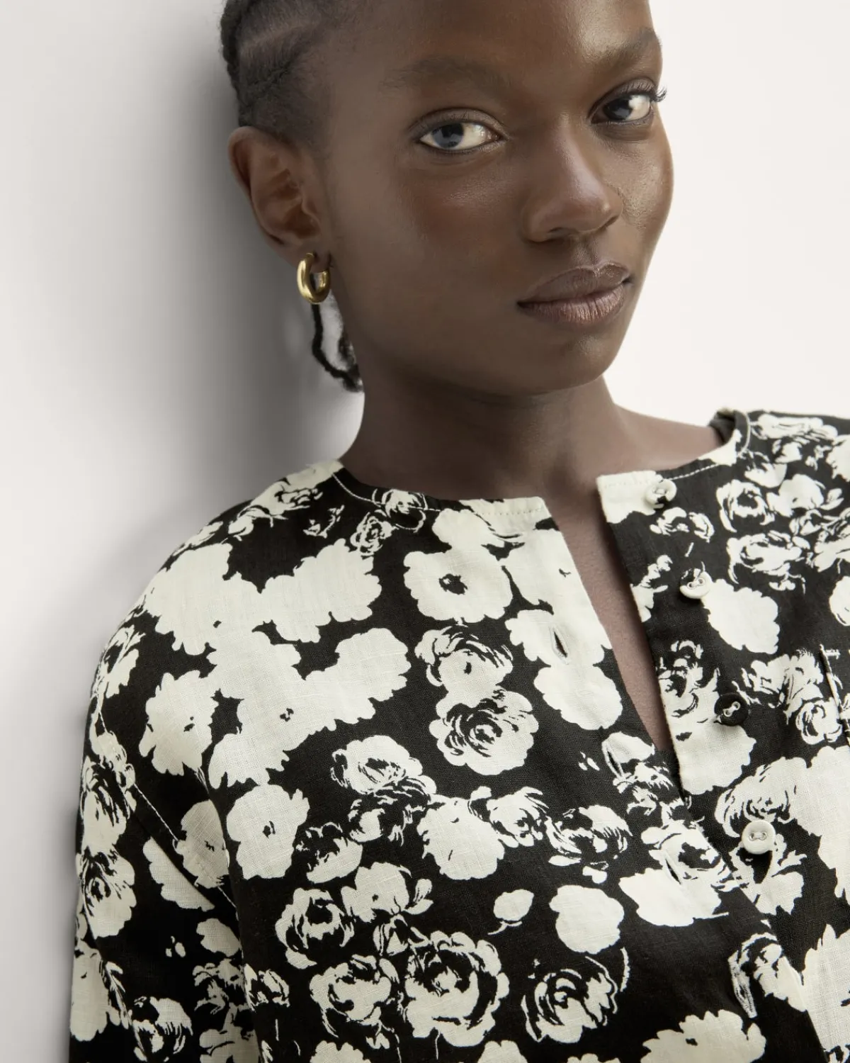 Everlane Tops*The Popover Shirt in Linen
