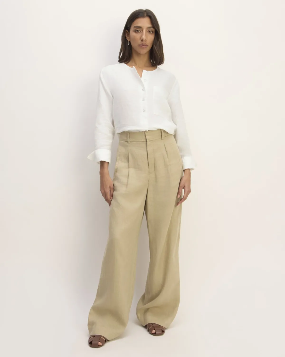 Everlane Tops*The Popover Shirt in Linen