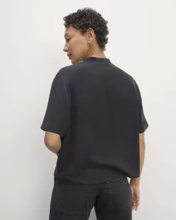 Everlane Tops*The Popover Top in Washable Silk