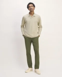 Everlane Shirts|Long Sleeve Shirts*The Premium Weight Long-Sleeve Polo