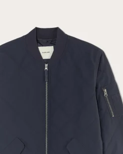 Everlane Jackets & Coats|Shirts*The Quilted Bomber Toasted Coconut