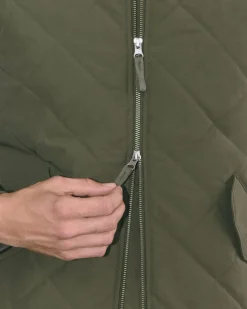 Everlane Jackets & Coats|Shirts*The Quilted Bomber Toasted Coconut