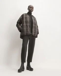 Everlane Jackets & Coats|Jackets*The Quilted Cotton Liner Abalone / Black / Earth Brown