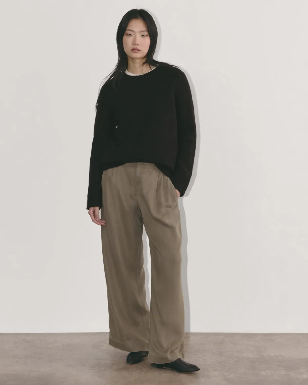 Everlane Sweaters|Crew Sweaters*The Relaxed Crew in Cloud