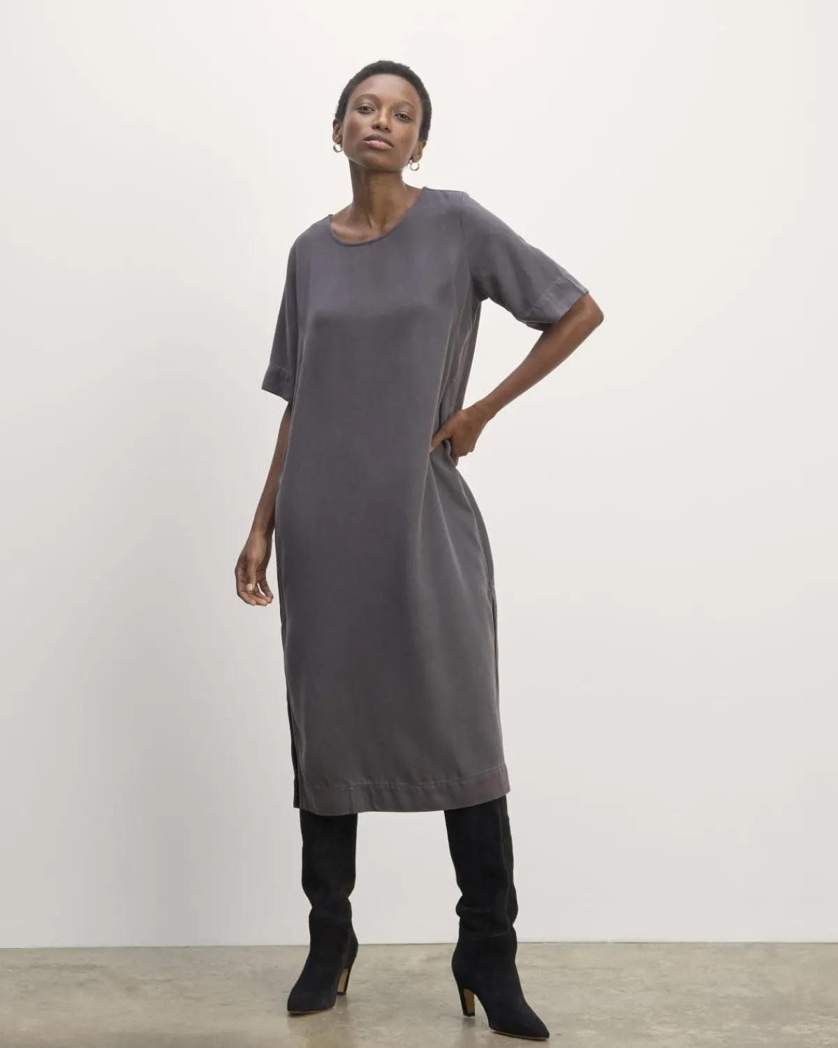 Everlane Dresses*The Relaxed T-Shirt Dress in Buttersoft