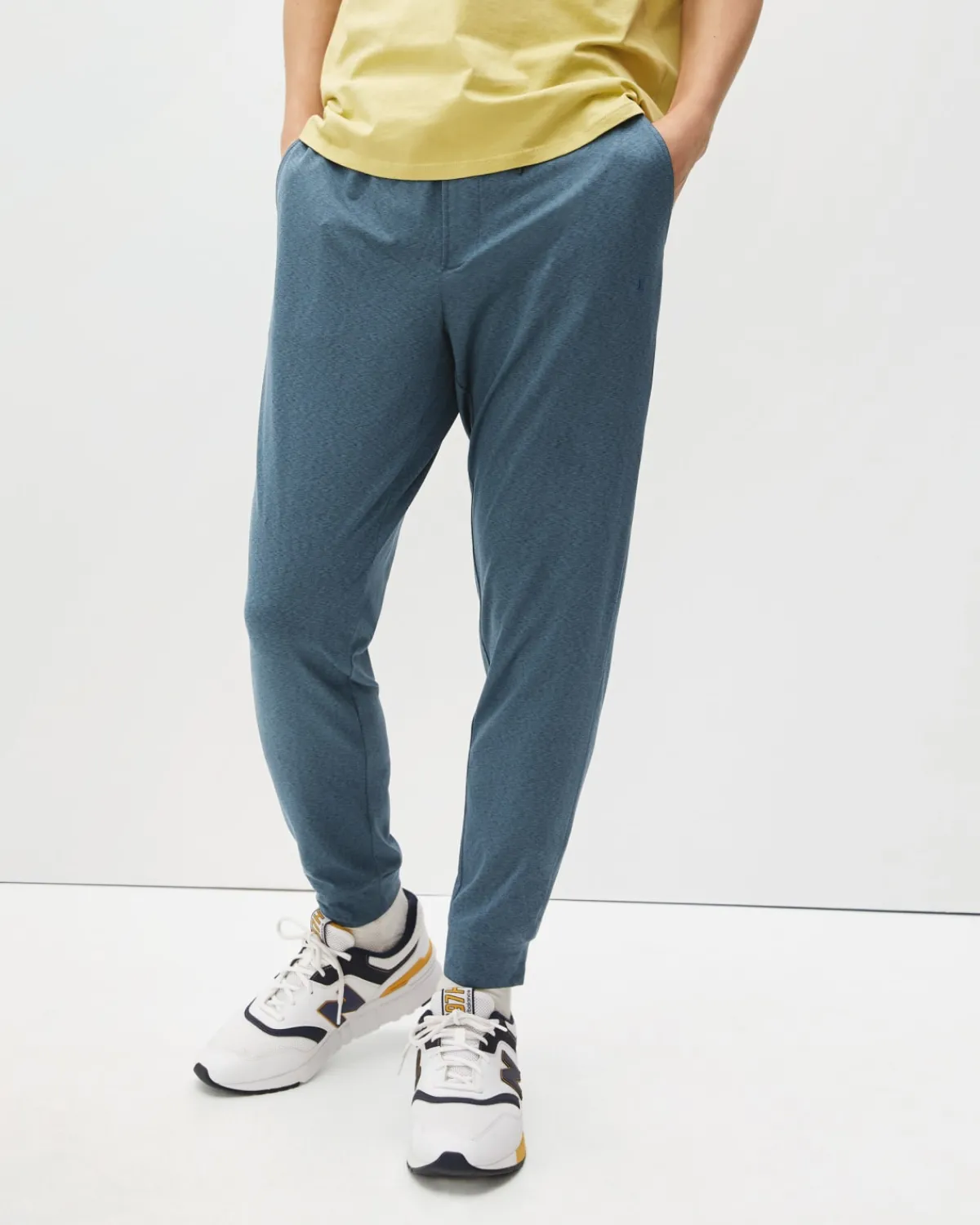 Everlane Pants|Pull-On Pants*The ReNew Air Pant Heathered Kingfisher Blue