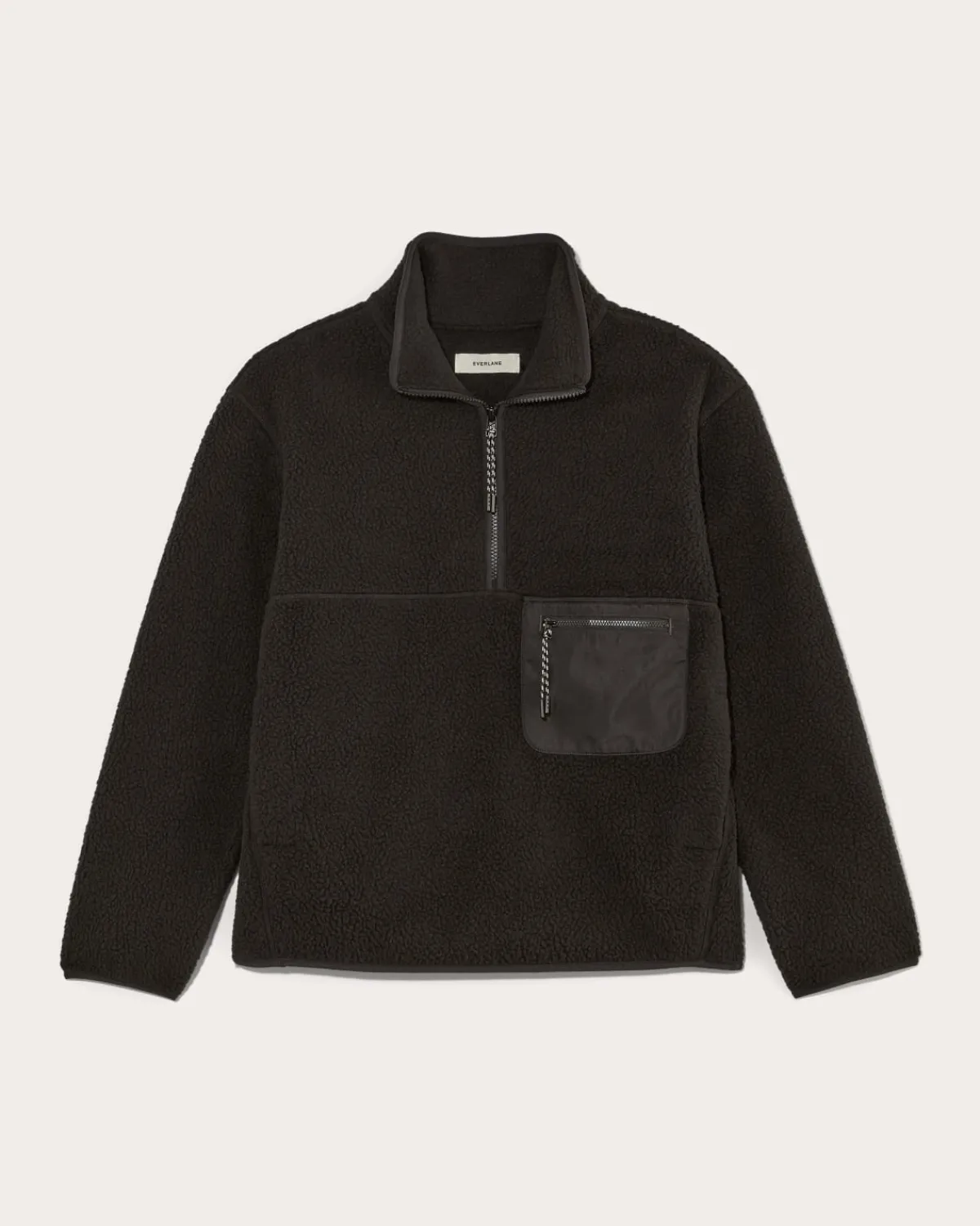 Everlane Loungewear*The ReNew Fleece Oversized Half-Zip