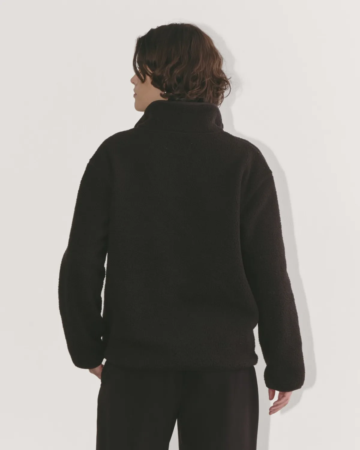 Everlane Loungewear*The ReNew Fleece Oversized Half-Zip