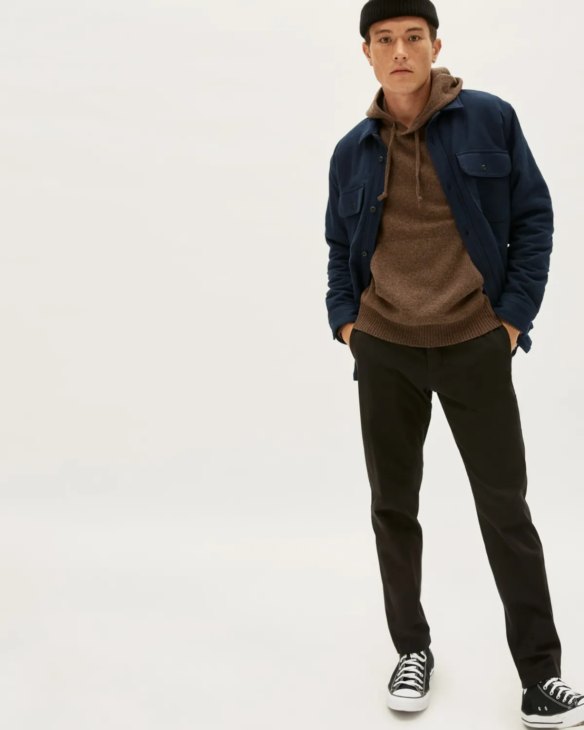 Everlane Jackets & Coats|Shirts*The ReNew Fleece-Lined Heavyweight Overshirt Deep Navy