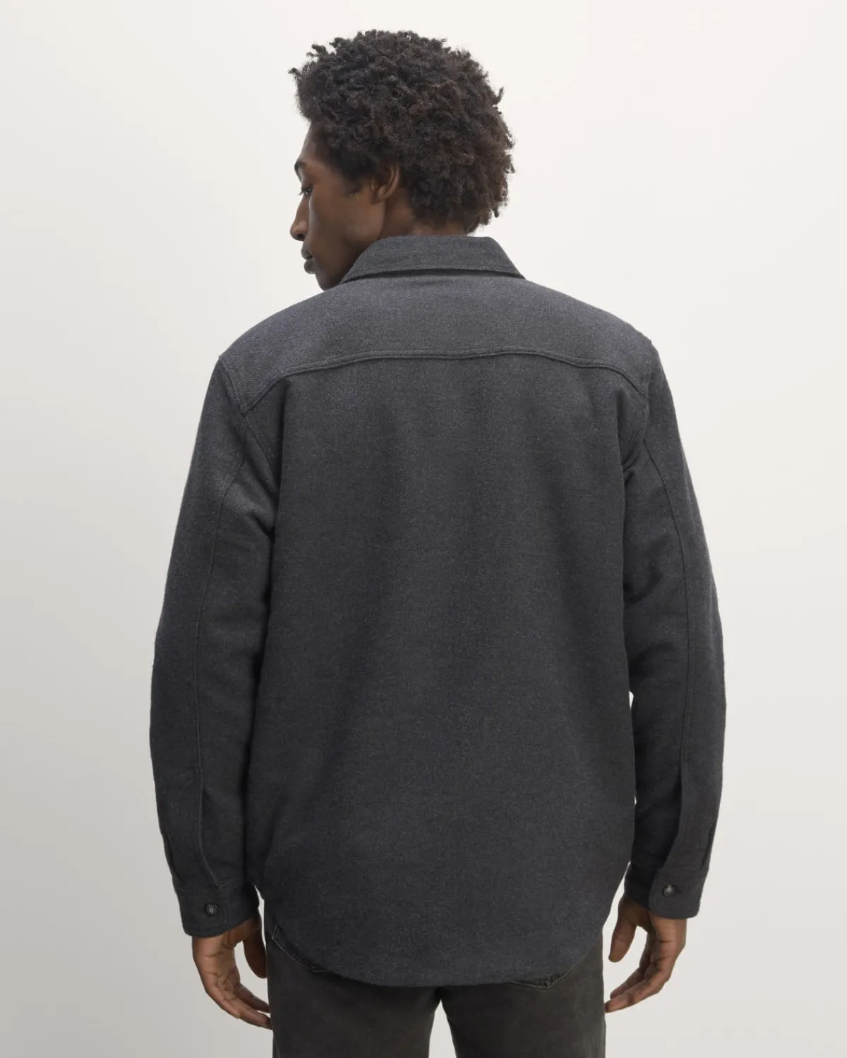 Everlane Jackets & Coats|Shirts*The ReNew Fleece-Lined Heavyweight Overshirt Deep Navy