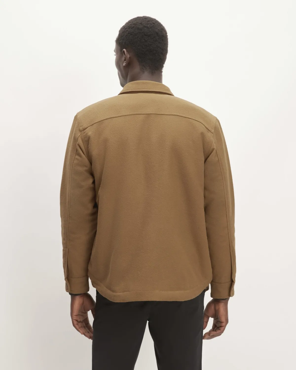 Everlane Jackets & Coats|Shirts*The ReNew Fleece-Lined Heavyweight Overshirt Deep Navy