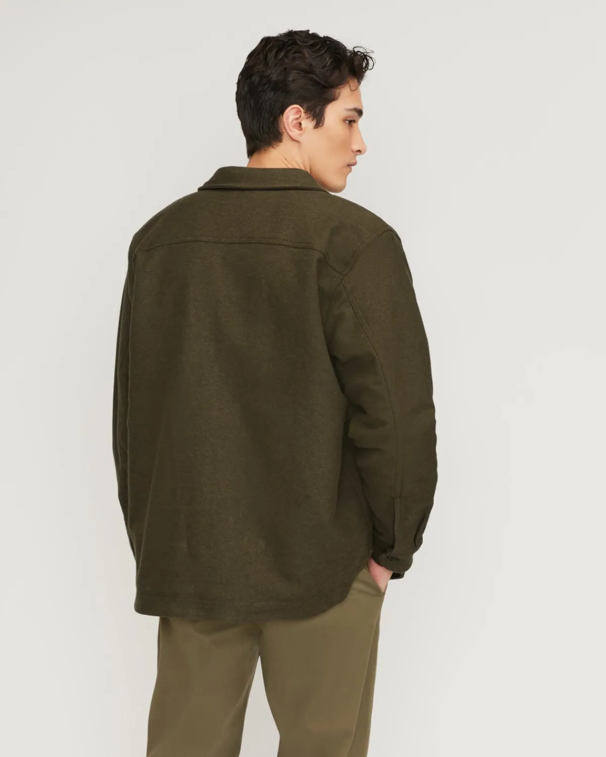 Everlane Jackets & Coats|Shirts*The ReNew Fleece-Lined Heavyweight Overshirt Deep Navy